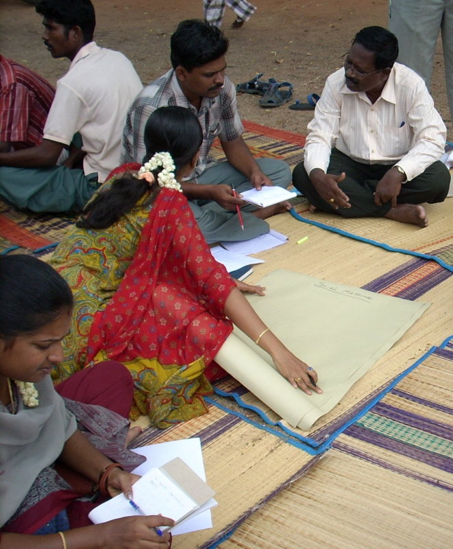 Participatory risk mapping surveys were a core component of the programme.