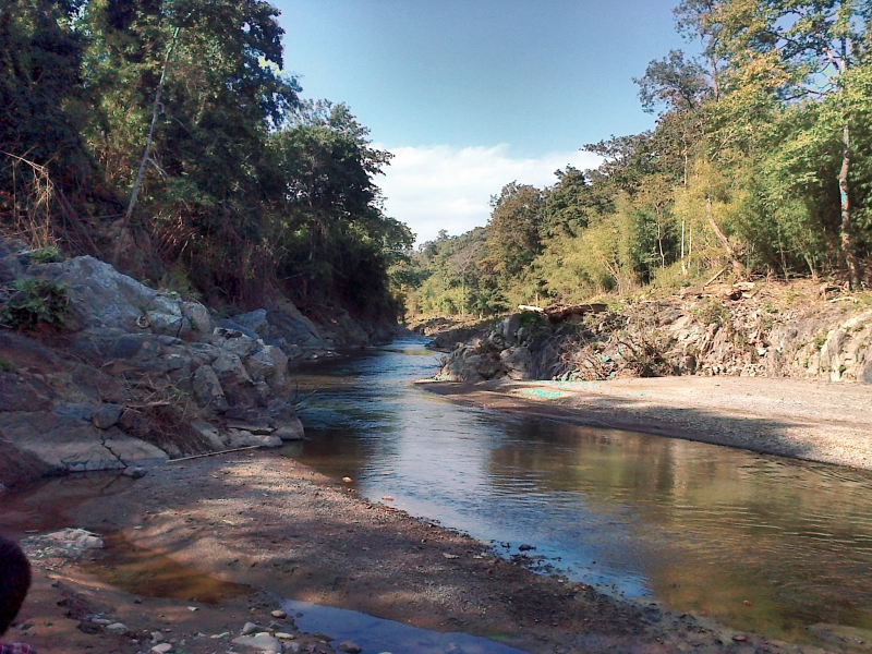 Tuivang river in Manipur