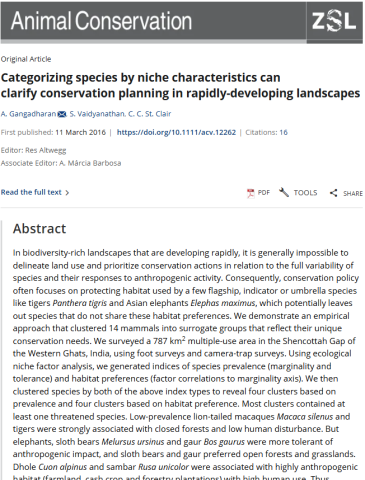 Gangadharan et al._2016_Niche